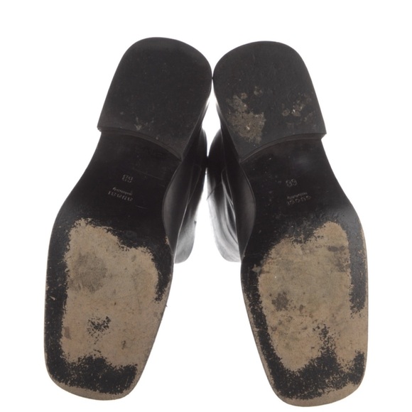 GUCCI LEATHER BOOTS - Picture 5 of 10